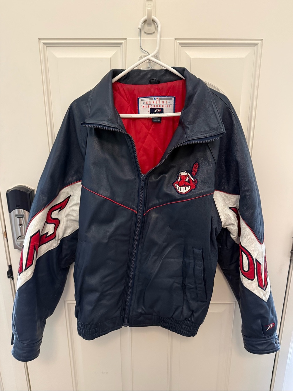 Vintage MLB Cleveland Indians Bomber Jacket